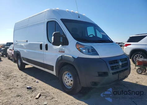 2016 Ram Promaster 2500 2500 High z USA, uszkodzony, nr VIN 3C6TRVDG7GE133662